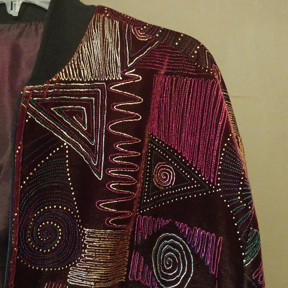 Attitudes Vibrant Multicolor Jacket - image 3